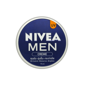 รีวิว! 10 ครีมบำรุงผิวหน้าผู้ชาย ยอดนิยมปี 2024 3 Nivea Men Creme (นีเวีย เมน ครีม)