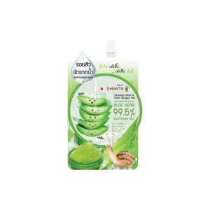 รีวิวโลชั่นหลักสิบในเซเว่น ต้อนรับฤดูหนาว 8 Smooto Aloe-E Snail Bright Gel