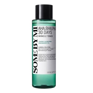 สิวหายเกลี้ยง! กับ 5 สกินแคร์ผู้ชายลดสิวอักเสบ ยุบไว ไม่ทิ้งรอย 6 Some By Mi AHA-BHA-PHA 30 Days Miracle Toner (ราคา 609 บาท)