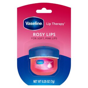 ลิปมันยอดฮิตในเซเว่น ปากสวยในราคาสุดประหยัด 3 Vaseline Lip Therapy Rosy