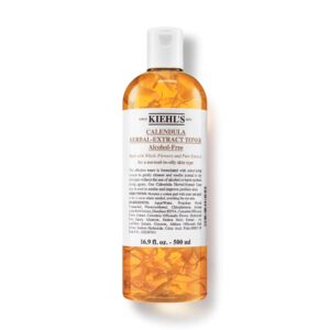 รีวิวโทนเนอร์เคาน์เตอร์แบรนด์ทรงประสิทธิภาพ 3 Kiehl's Calendula Herbal Extract Alcohol-Free Toner