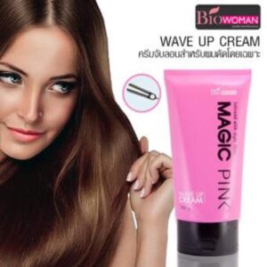 วิธีดูแลผมหยักศกและผมหยิกที่ถูกต้อง 4 Bio woman Magic Wave Up Cream