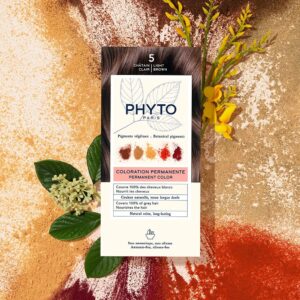 รีวิวสีย้อมผมออแกนิคแบรนด์ไหนบ้างที่น่าสนใจในตอนนี้ 5 Phyto Permanent Color