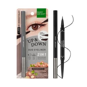 รีวิวอายไลเนอร์ราคาน่ารักในเซเว่น 7 Baby Bright อายไลเนอร์ Up And Down Duo Eyeliner