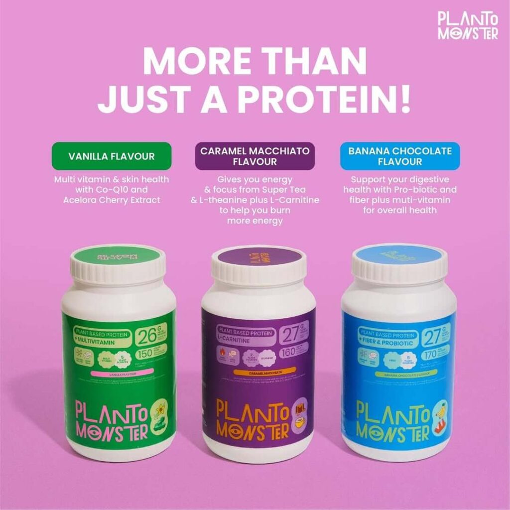 รีวิวโปรตีนแบบชงแบรนด์ไหนถูกใจคุณ 12 Planto Monster Protein
