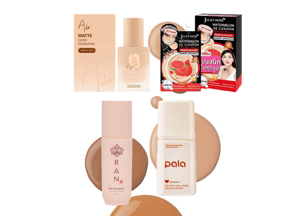 รีวิวรองพื้นกันน้ำยอดฮิตในติ๊กต็อกเตรียมต้อนรับสงกรานต์ 2 รองพื้นติ๊กต็อก